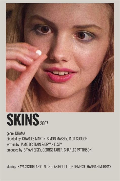 Skins Poster Movie Posters Minimalist Film Posters Vintage Iconic