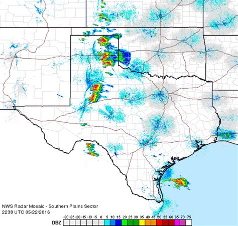 Summary Of Thunderstorms On May 22 23 2016