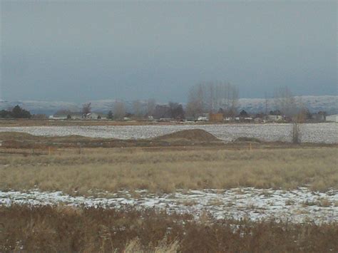 Pt 45 Jan 2015 Nampa Idaho A View Of Snowy Mountains In An Inversion