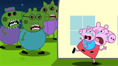 Peppa Zombie Apocalypse Zombies Appear At The School