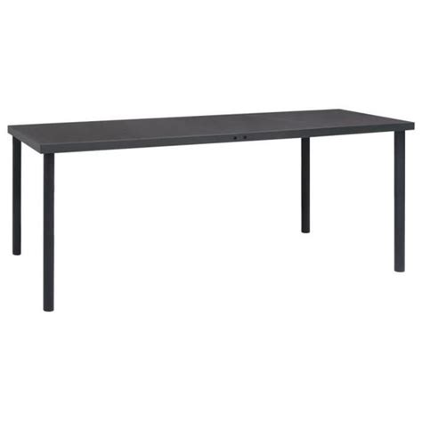 Table De Jardin Vendue Seule Table D Ner D Ext Rieur Anthracite