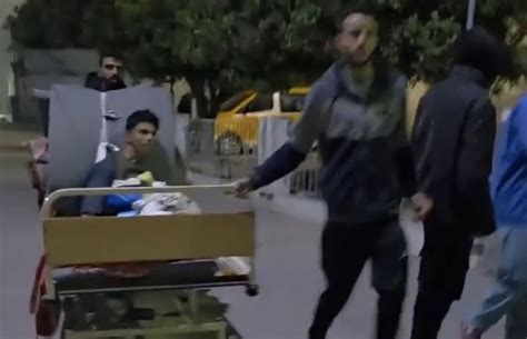 Israel Bombards Gazas Baptist Hospital Leaves Patients Stranded