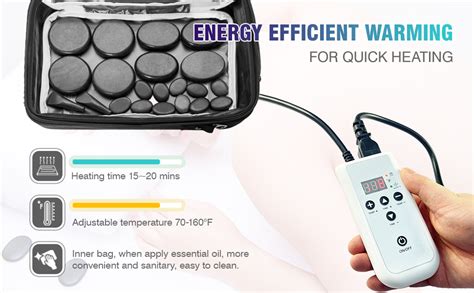 Amazon Goodtar Portable Hot Stone Warmer Electric Spa Hot Stones Heater Dry Towel Warmer