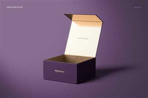 Magnetic Gift Box Mockup Set 02 On Behance