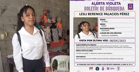 Lesli Berenice De 20 Años Salió A Una Entrevista De Trabajo En Acapulco Y Desapareció Infobae