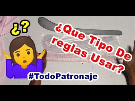 Que Tipo De Reglas Usar Para El Patronaje YouTube