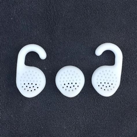 3pcs Set A8 Bluetooth Earphone Silicone In Ear Covers Hollow Earbud Ear Pads Caps Headset