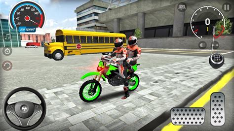 Dirt Bike Xtreme Motorbike 2 Player Open City Driving Motocross Stunt