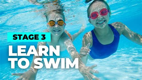 Learn To Swim Stage Swim England Youtube