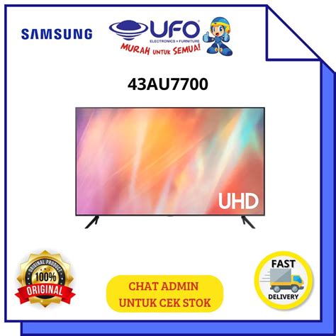 Jual Samsung Ua43au7700 Led Smart Tv Uhd 4k 43 Inch Shopee Indonesia