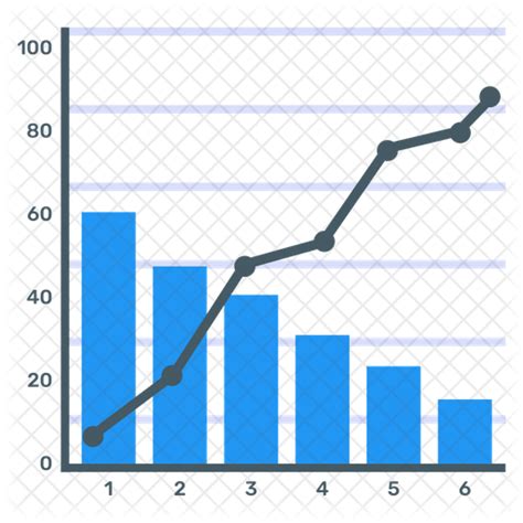 Pareto Chart Icon Download In Flat Style