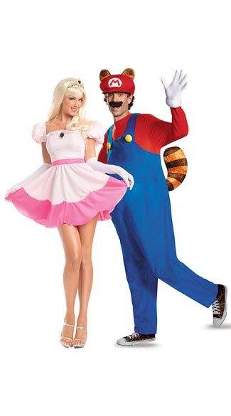 Super Video Game Couples Costume Perilous Princess Costume Sexy Pink