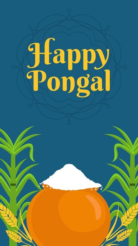 Free And Customizable Pongal Templates