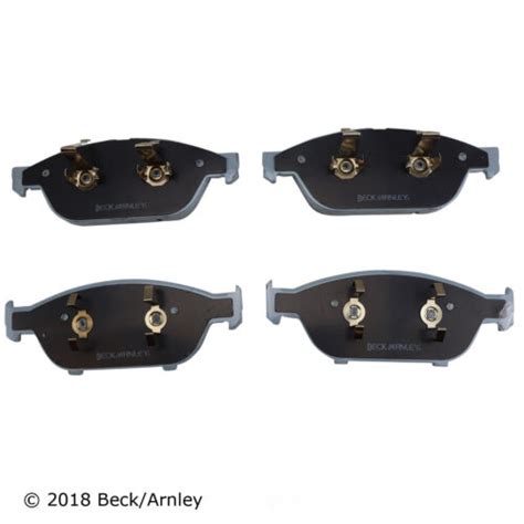 Frt Prem Brake Pads Beck Arnley 085 2027 Ebay