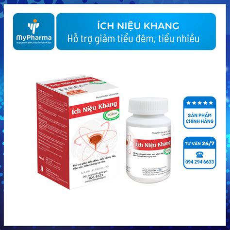Ích Niệu Khang - Hỗ trợ giảm tiểu đêm, tiểu nhiều lần - MyPharma
