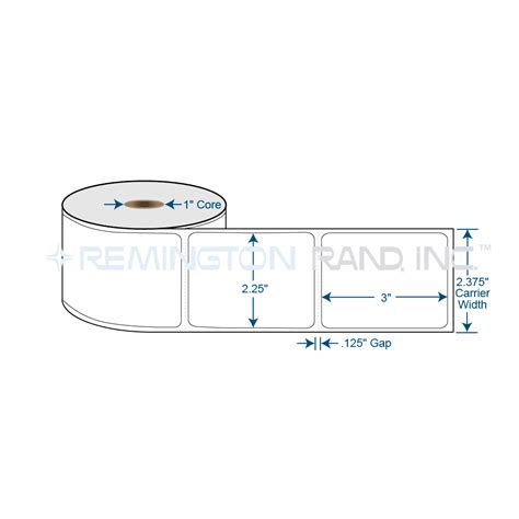 X Desktop Printer Direct Thermal Labels Remington Rand