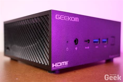 Test Geekom As 6 Le Mini Pc Amd Qui Envoie Du Lourd