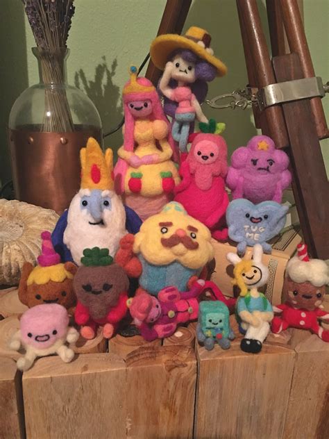 Needle Felted Some Of My Adventure Time Favorites Any Characters Youd