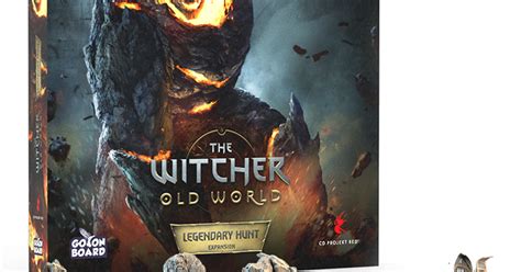 The Witcher Old World By Go On Board Shaded Legendary Hunt Expansion De Gamefound