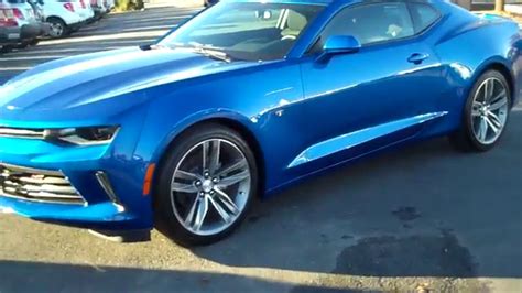 2016 Chevrolet Camaro Lt Rs Hyper Blue Burns Cadillac Chevrolet Rock