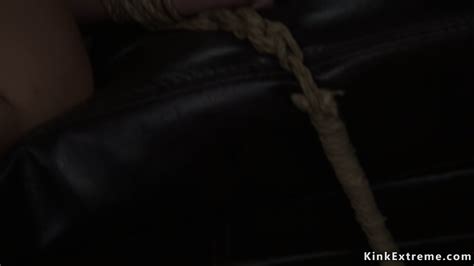 Brunette Beauty Tied Up And Fucked Bdsm