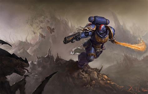 Primaris Space Marine Ultramarines Ультрамарины Space Marine Adeptus Astartes