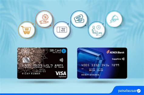 Credit Card Comparison Icici Sapphiro Vs Sbi Card Elite