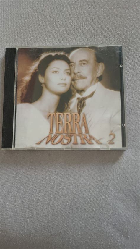 Cd Trilha Sonora da Novela Terra Nostra 1 e 2 Item de Música Som