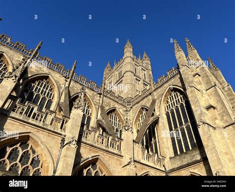 Bath Abbey In Bath Also Known As The Abbey Church Of Saint Peter And