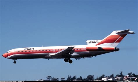 Boeing 727 214adv Psa Pacific Southwest Airlines Aviation Photo