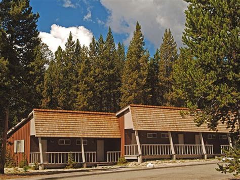 Canyon Lodge And Cabins Inside The Park In Yellowstone National Park