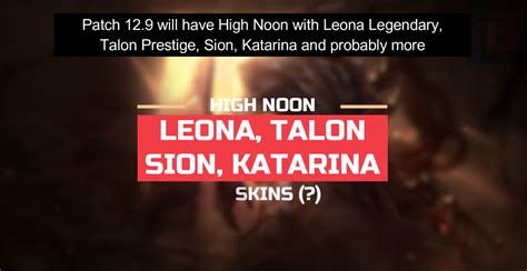 According to BigBadBear, High Noon Katarina is Coming : r/KatarinaMains