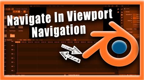 Blender Tutorial How To Navigate In Viewport Navigation Youtube