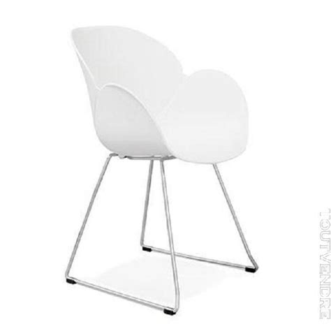 Fauteuil Design Blanc OFFRES Mars Clasf