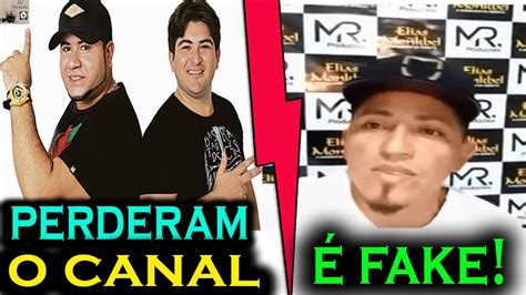 BARÕES DA PISADINHA PERDEU CANAL OFICIAL ELIAS MONKBEL DESMENTE FAKE