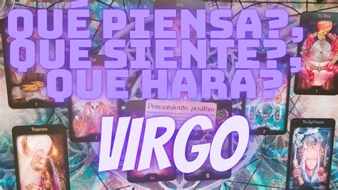 Virgo ♍️ 💗 QuÉ Piensa QuÉ Siente QuÉ HarÁ 💗 Virgo Youtube