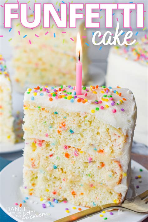 Funfetti Cake Recipe Funfetti Cake Funfetti Cake Mix Recipes