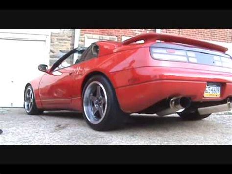 300zx Twin Turbo HKS HI Power Exhaust YouTube