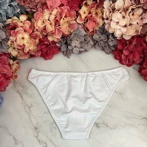 Swim Sexy White Floral Embroidered Triangle Bikini Poshmark