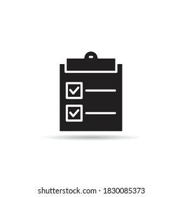 Check List Clipboard Icon Vector Illustration Stock Vector Royalty