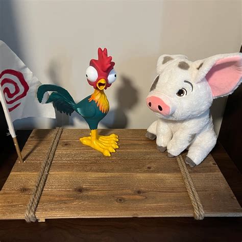 Moana Boat Paddle Oar Moana Birthday Party Moana Little Wood Paddle