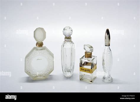 vintage perfume bottles high resolution stock photography  images