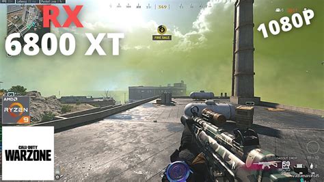 Call Of Duty Warzone Rx 6800 Xt Ryzen 9 5950x 1080p Low Settings Youtube