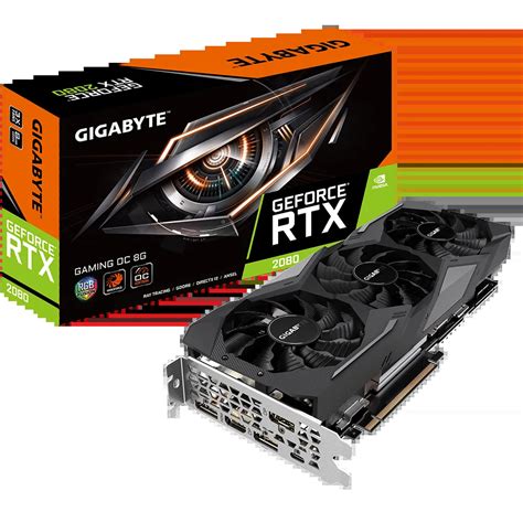 Видеокарта Gigabyte GeForce RTX 2080 OC 8G (GV-N2080GAMING OC-8GC ...