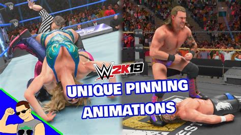 Wwe K Unique Pinning Animations Wwe K Moves Youtube