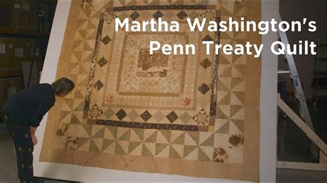 An Original Quilt Made By Martha Washington Youtube