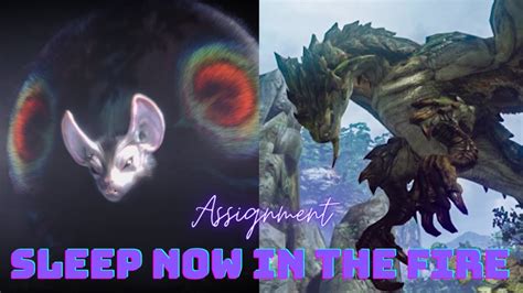 MHW Assignment Sleep Now In The Fire Rathian And Nightshade Paolumu