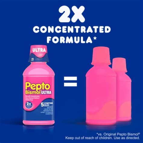 Pepto Bismol Ultra Liquid Fl Oz Kroger