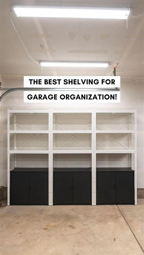 Best Garage Shelving Using Ikea Bror Shelving For Garage Organization