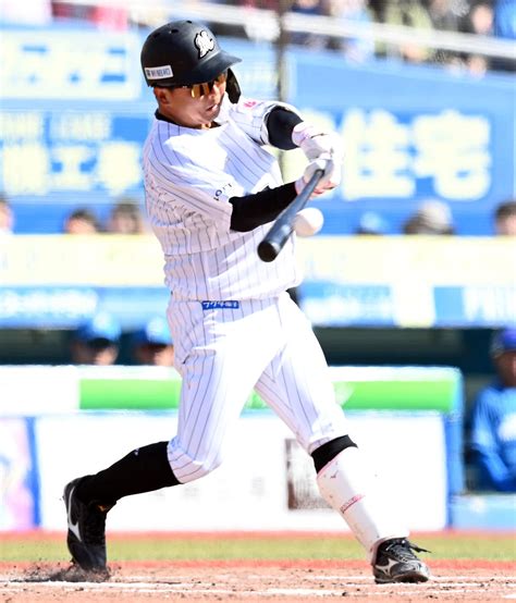 【ロッテ】ヌートバーに負けじと“ロッテのたっちゃん”奮起 田村龍弘2安打2打点で勝利呼ぶ プロ野球写真ニュース 日刊スポーツ